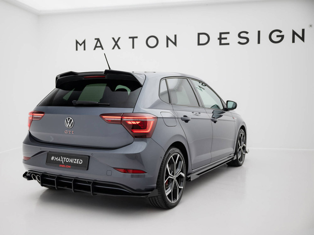Maxton Rear Side Flaps Volkswagen Polo GTI Mk6 Facelift Maxton Rear Side Flaps Volkswagen Polo GTI Mk6 Facelift