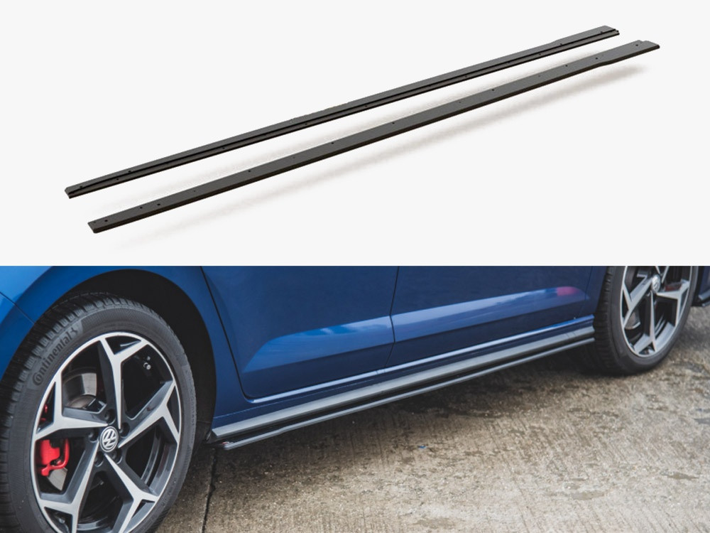 Maxton Street PRO Side Skirts Diffusers VW Polo GTI Mk6 Maxton Street PRO Side Skirts Diffusers VW Polo GTI Mk6