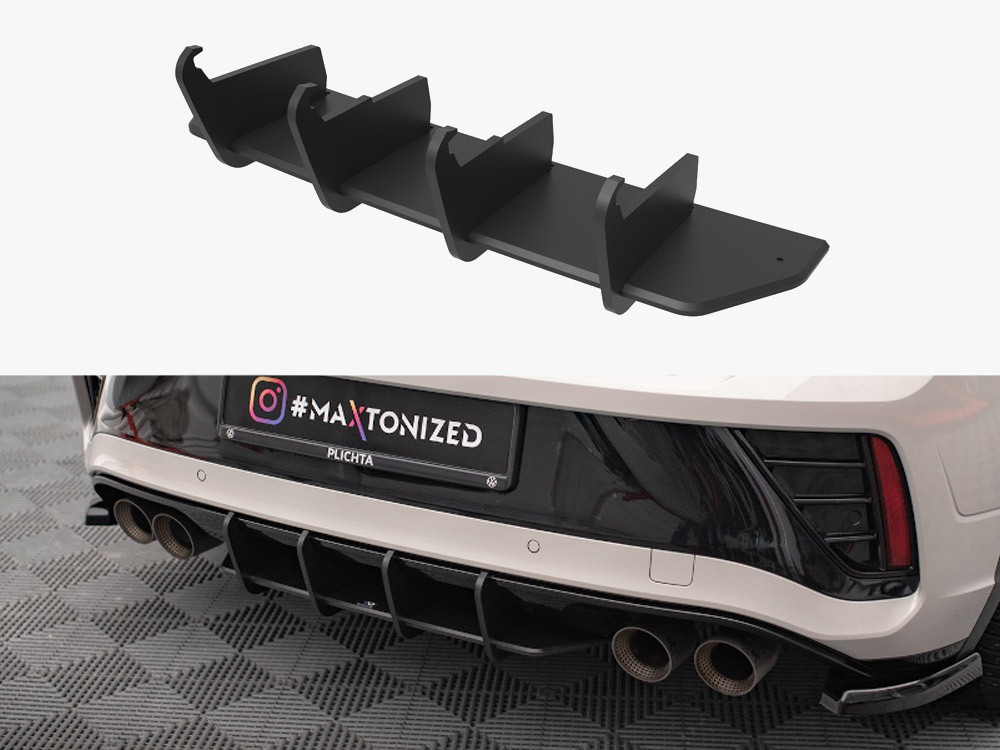 Maxton Street PRO Rear Diffuser Volkswagen T-Roc R Mk1 Facelift