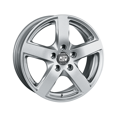 MSW MSW 55 FULL SILVER - 19x8.5 - 5x114.3 - CB: 73 - ET45 MSW MSW 55 FULL SILVER - 19x8.5 - 5x114.3 - CB: 73 - ET45