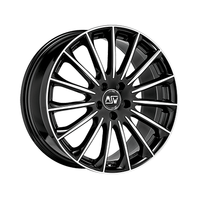 MSW MSW 30 GLOSS BLACK FULL POLISHED - 19x7.5 - 5x108 - CB: 73 - ET45 MSW MSW 30 GLOSS BLACK FULL POLISHED - 19x7.5 - 5x108 - CB: 73 - ET45