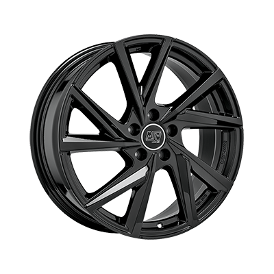 MSW MSW 80-5 GLOSS BLACK - 18x7.5 - 5x112 - CB: 66.6 - ET25 MSW MSW 80-5 GLOSS BLACK - 18x7.5 - 5x112 - CB: 66.6 - ET25