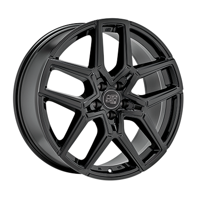 MSW MSW 52 GLOSS BLACK - 20x8.5 - 5x112 - CB: 73 - ET45