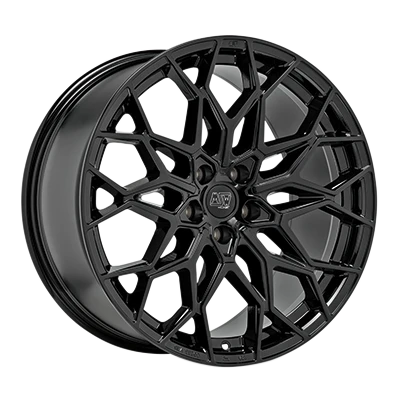 MSW MSW 51 GLOSS BLACK - 21x8.5 - 5x112 - CB: 73 - ET40
