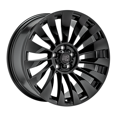 MSW MSW 37T GLOSS BLACK - 19x8.5 - 5x114.3 - CB: 64.12 - ET35