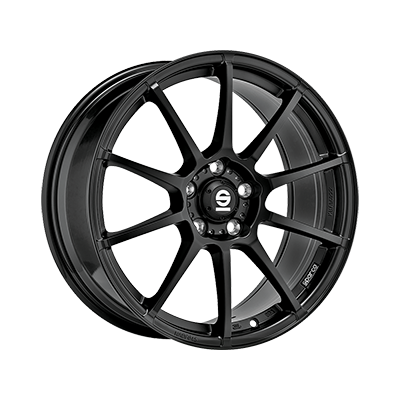 Sparco ASSETTO GARA MATT BLACK - 16x7 - 4x108 - CB: 73 - ET16 Sparco ASSETTO GARA MATT BLACK - 16x7 - 4x108 - CB: 73 - ET16