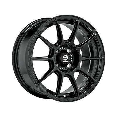 Sparco SPARCO FF 1 GLOSS BLACK - 17x7 - 4x100 - CB: 63.4 - ET44