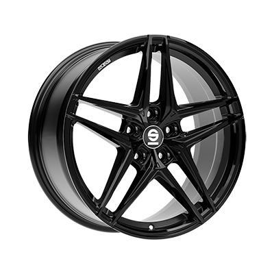 Sparco SPARCO RECORD GLOSS BLACK - 17x7.5 - 5x112 - CB: 73 - ET27 Sparco SPARCO RECORD GLOSS BLACK - 17x7.5 - 5x112 - CB: 73 - ET27