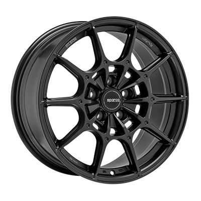 Sparco SPARCO FF2 MATT BLACK - 18x8.5 - 5x100 - CB: 63.4 - ET45 Sparco SPARCO FF2 MATT BLACK - 18x8.5 - 5x100 - CB: 63.4 - ET45