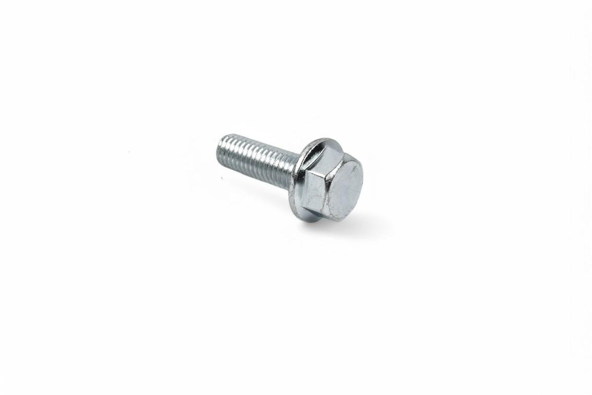 M6 x 1.0 x 16mm Hexagon Flange Bolt BZP (Bright Zinc Plated)
