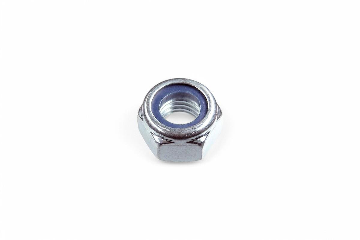 M14 x 1.5 Nyloc Nut BZP (Bright Zinc Plated)