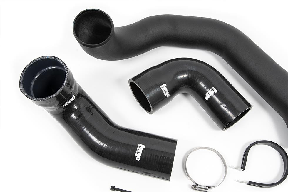 Forge Motorsport Enlarged Discharge Pipe for VAG Mk8 Platform 2.0 TSI EA888 EVO4 (For 76mm Intercooler) Forge Motorsport Enlarged Discharge Pipe for VAG Mk8 Platform 2.0 TSI EA888 EVO4 (For 76mm Intercooler)