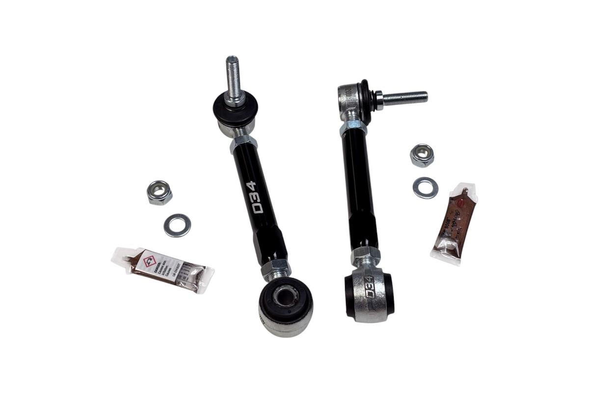034 Motorsport Adjustable Front Sway Bar End Links for Audi B8 / B9 / C7 Platform