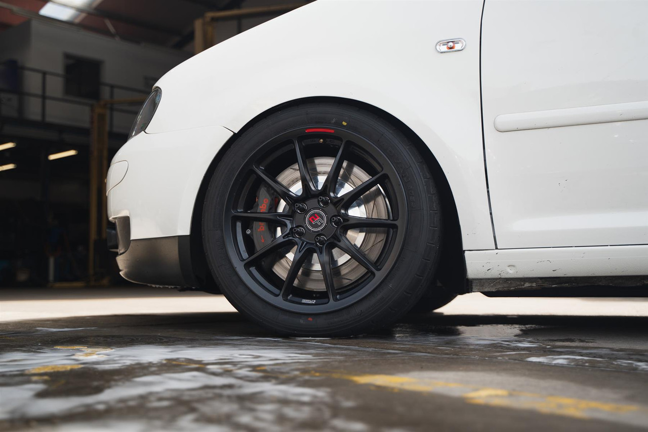 Brembo Pista FF6 6 Pot Front 370mm Brake Upgrade for Mk5 / Mk6 Golf Platform Vehicles