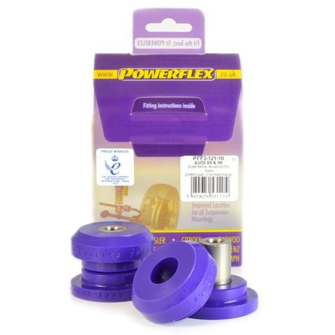 Front Subframe Rear Bush 10mm - 10mm Bore Sleeve - 2 x PFF3-121-10 Front Subframe Rear Bush 10mm - 10mm Bore Sleeve - 2 x PFF3-121-10