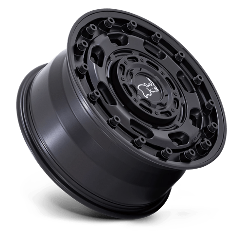 Black Rhino ATLAS MATTE BLACK Alloy Wheel - 17X8 - 6X130 - CB: 84.1 - ET38 Black Rhino ATLAS MATTE BLACK Alloy Wheel - 17X8 - 6X130 - CB: 84.1 - ET38