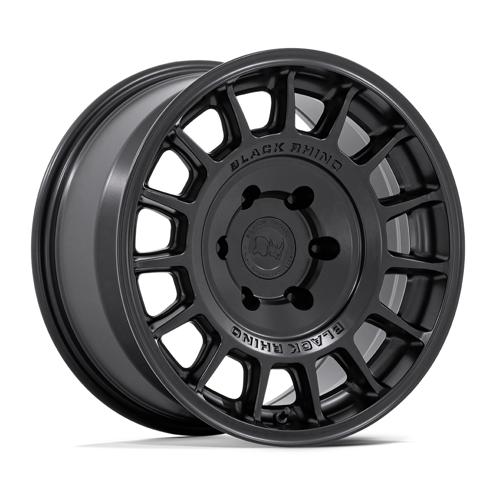 Black Rhino VOLL MATTE BLACK Alloy Wheel - 18X8 - 5X112 - CB: 72.56 - ET25