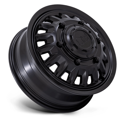 Black Rhino ALISO DUALLY MATTE BLACK Alloy Wheel - 16X6 - 6X205 - CB: 161 - ET110 Black Rhino ALISO DUALLY MATTE BLACK Alloy Wheel - 16X6 - 6X205 - CB: 161 - ET110