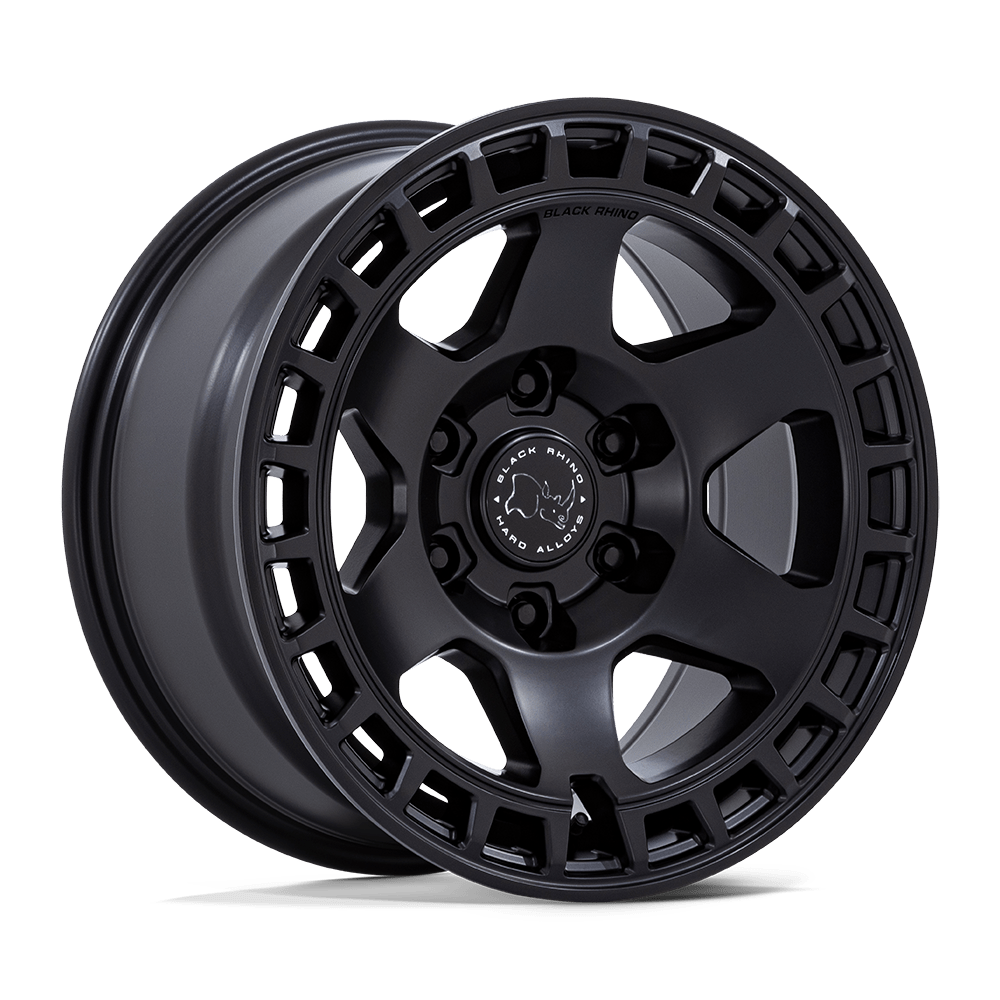 Black Rhino BAHARI MATTE BLACK Alloy Wheel - 17X9 - 6X139.7 - CB: 106.1 - ET40 Black Rhino BAHARI MATTE BLACK Alloy Wheel - 17X9 - 6X139.7 - CB: 106.1 - ET40