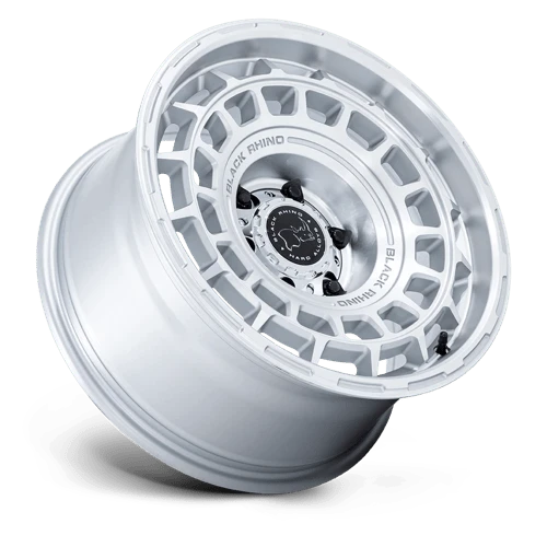 Black Rhino AWOL SILVER W/ MACHINED FACE Alloy Wheel - 17X8.5 - 6X139.7 - CB: 106.1 - ET25 Black Rhino AWOL SILVER W/ MACHINED FACE Alloy Wheel - 17X8.5 - 6X139.7 - CB: 106.1 - ET25