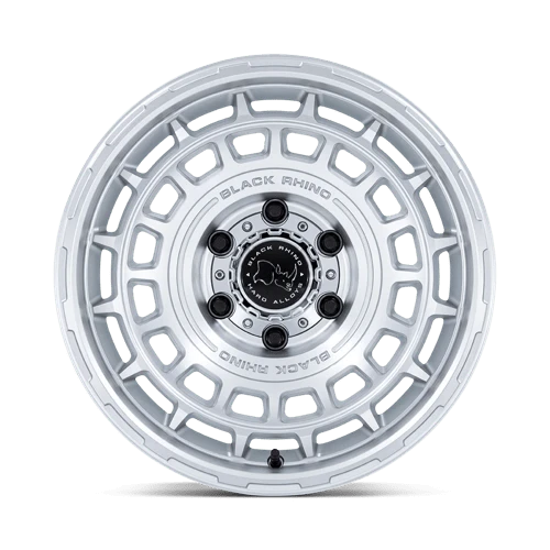 Black Rhino AWOL SILVER W/ MACHINED FACE Alloy Wheel - 17X8.5 - 6X139.7 - CB: 106.1 - ET25 Black Rhino AWOL SILVER W/ MACHINED FACE Alloy Wheel - 17X8.5 - 6X139.7 - CB: 106.1 - ET25
