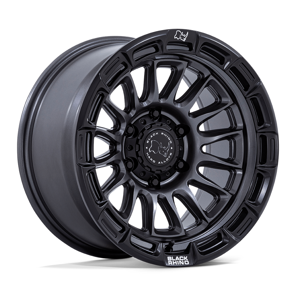 Black Rhino RIVAL MATTE GUNMETAL W/ MATTE BLACK LIP Alloy Wheel - 17X8.5 - 6X139.7 - CB: 106.1 - ET10 Black Rhino RIVAL MATTE GUNMETAL W/ MATTE BLACK LIP Alloy Wheel - 17X8.5 - 6X139.7 - CB: 106.1 - ET10