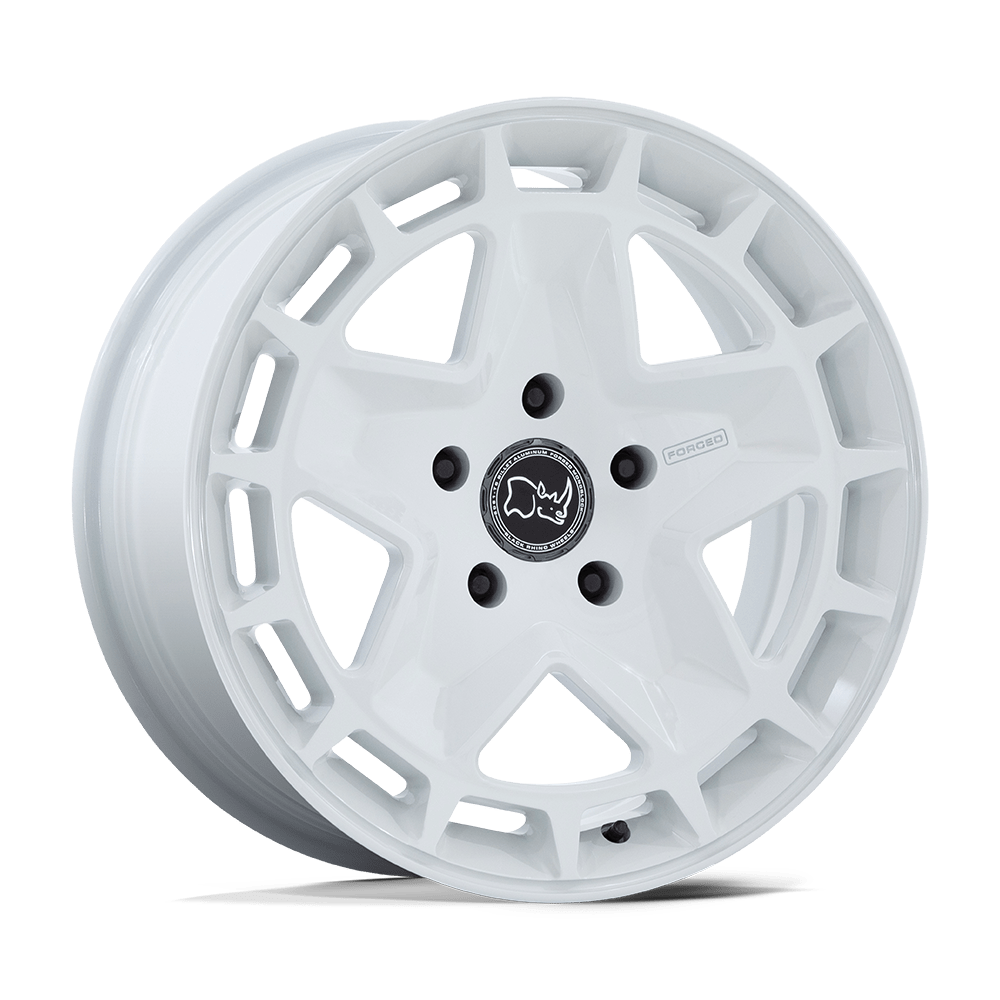 Black Rhino CORSICA GLOSS WHITE Alloy Wheel - 18X8 - 5X130 - CB: 71.5 - ET20