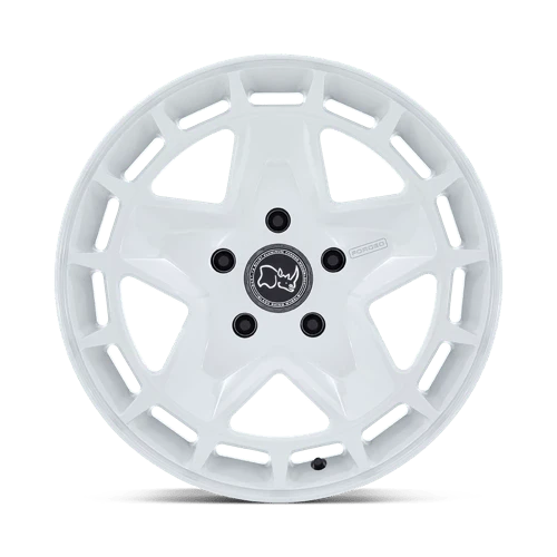 Black Rhino CORSICA GLOSS WHITE Alloy Wheel - 18X8 - 5X130 - CB: 71.5 - ET20