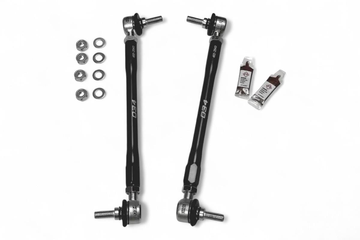 034Motorsport BMW E8x / E9x Series Billet Adjustable Front Sway Bar End Links 034Motorsport BMW E8x / E9x Series Billet Adjustable Front Sway Bar End Links