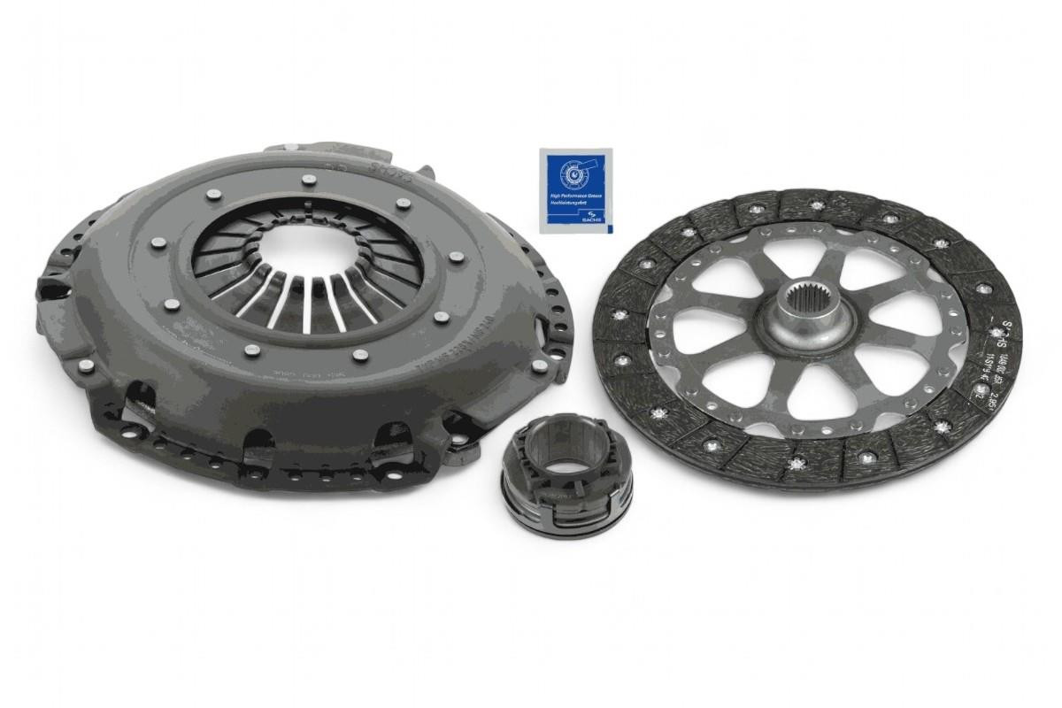 Sachs 240mm 3 Piece Clutch Kit for Porsche Boxster / Cayman 987 3.4 - 3000951047