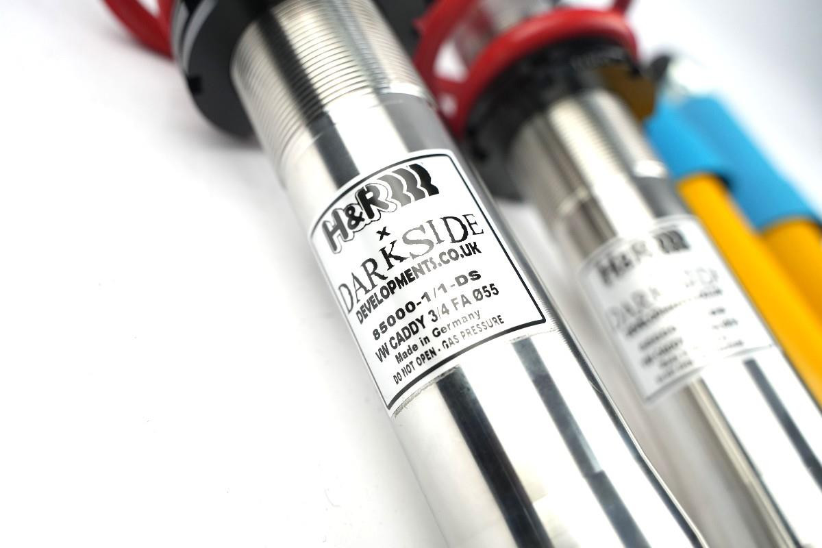 Darkside x H&R VW Caddy 2k Mk3 / MK4 Lowering Coilover Kit