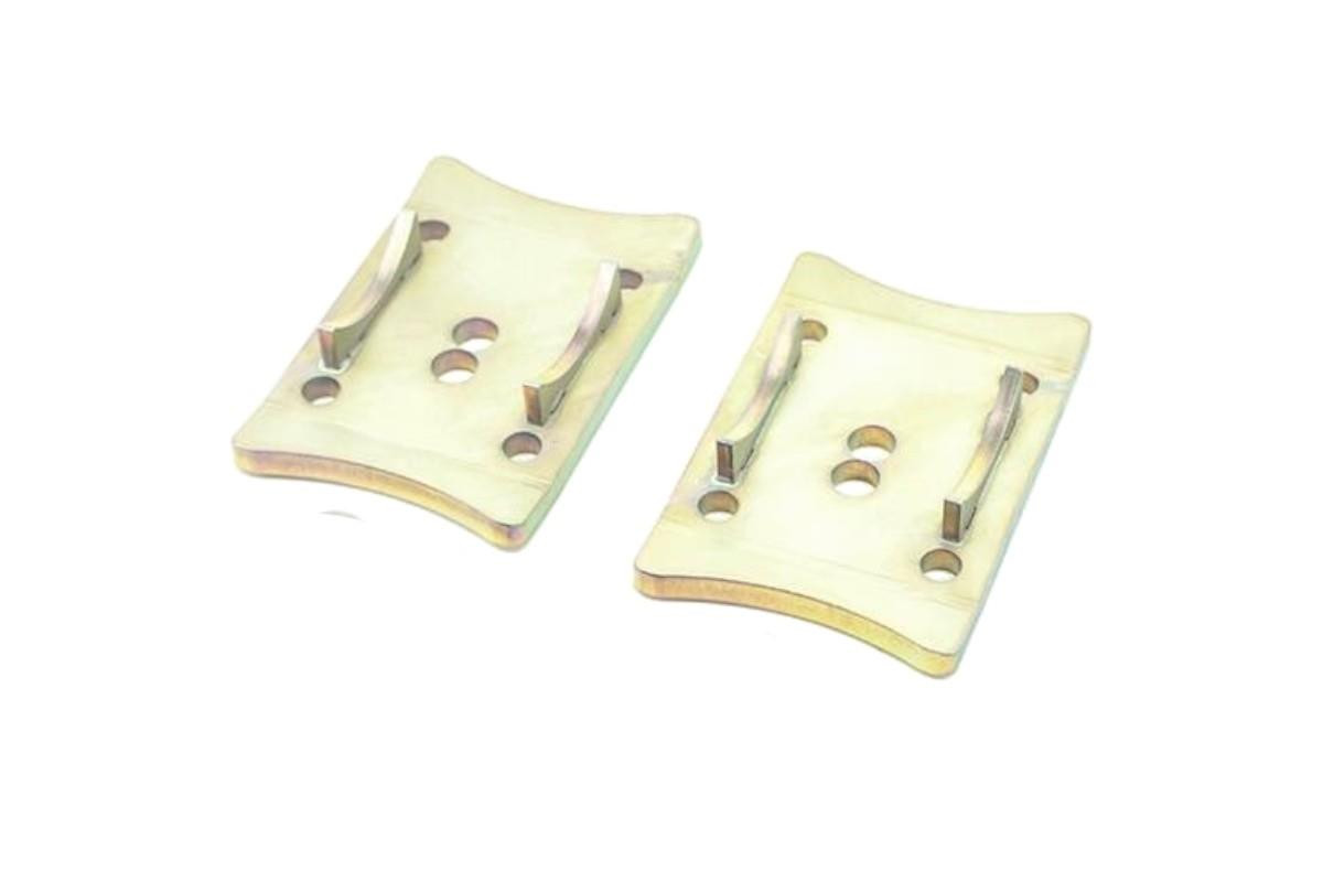Darkside Middle Centralising Mounting Plates for VW Caddy Mk3 / Mk4 Darkside Middle Centralising Mounting Plates for VW Caddy Mk3 / Mk4