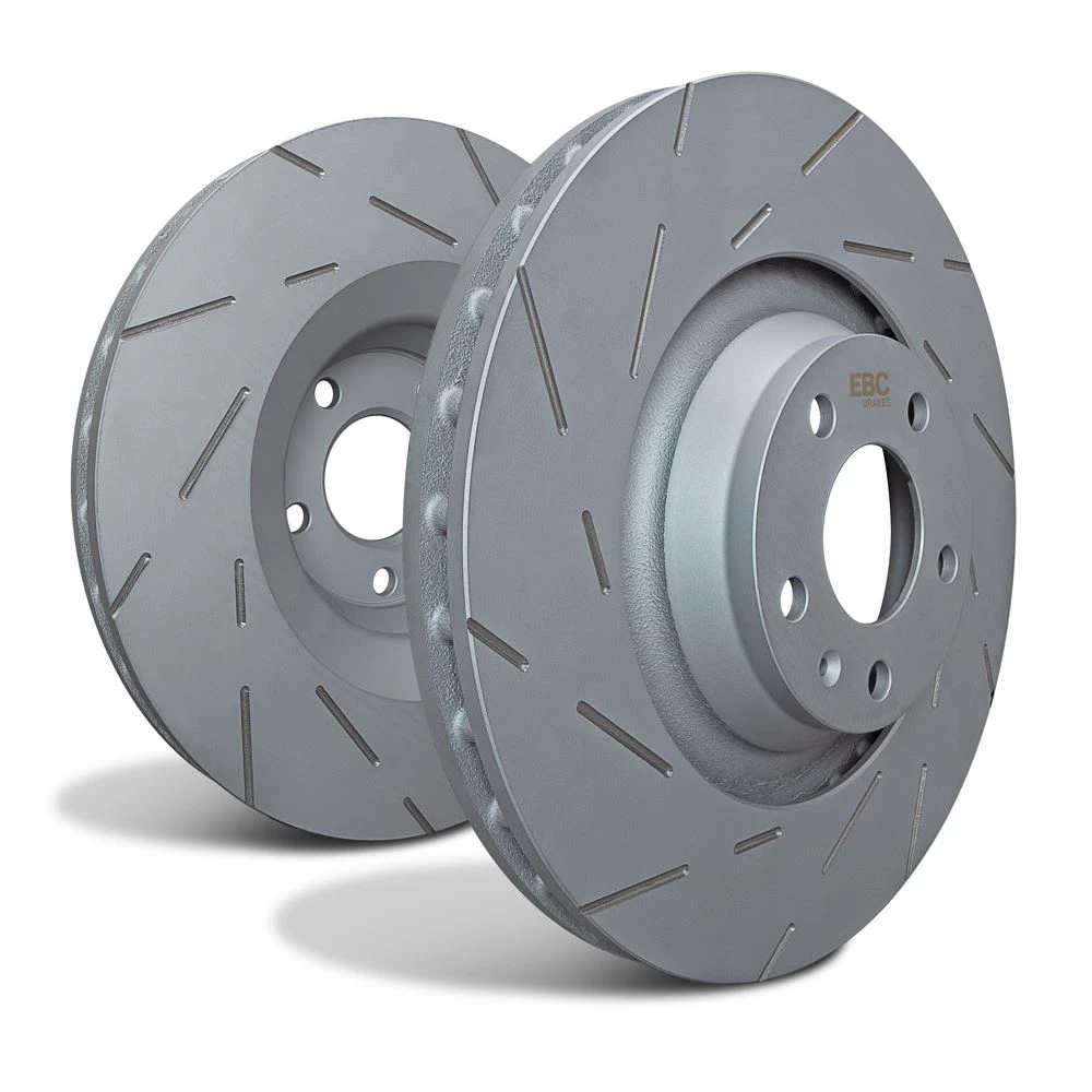 EBC RIVETED USR SLOTTED SPORT Front 348mm Brake Disc Set for BMW E60 / E61 5 Series - 34216761288