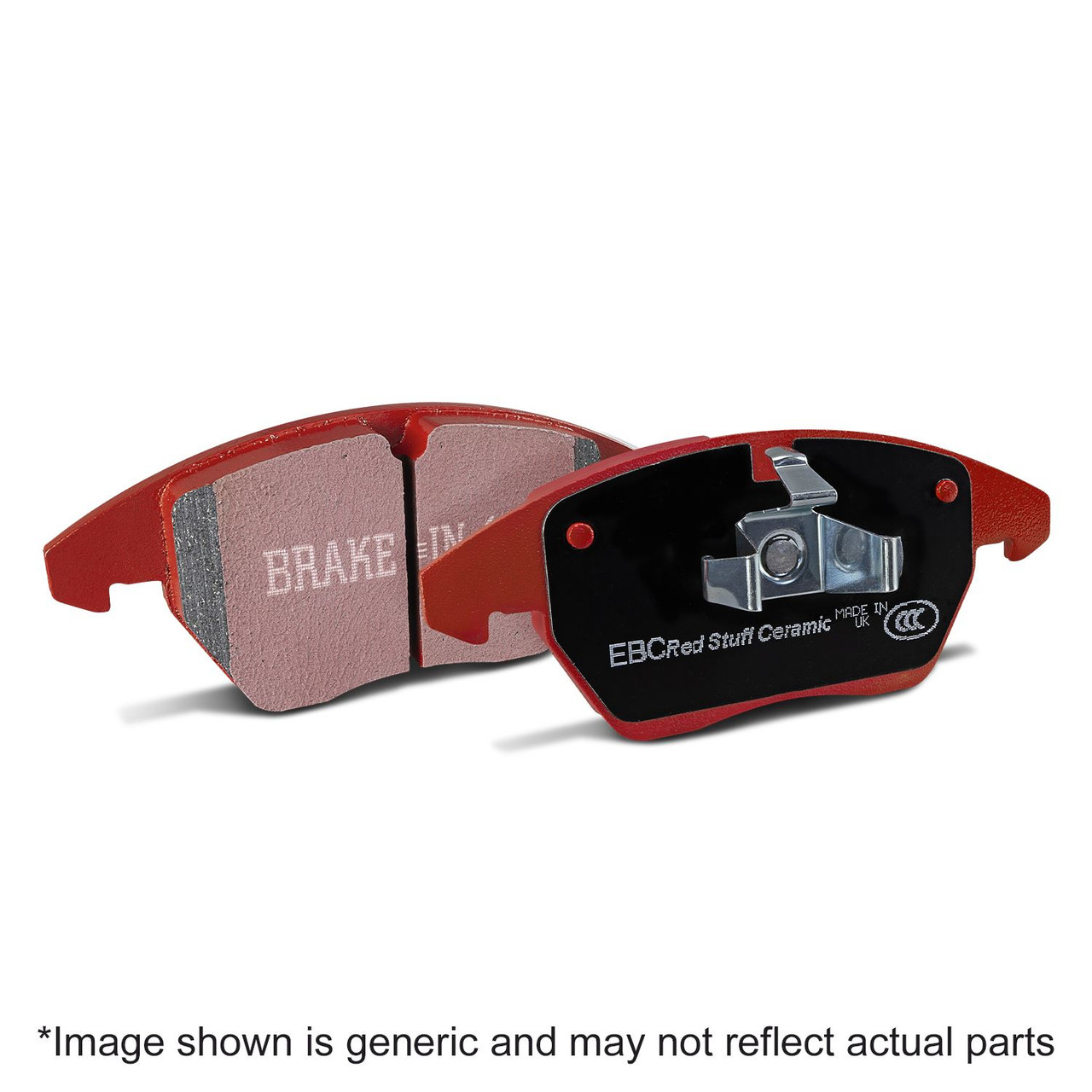 EBC REDSTUFF Rear Brake Pad Set for BMW E8X / E9X 1 & 3 Series - 34216767150