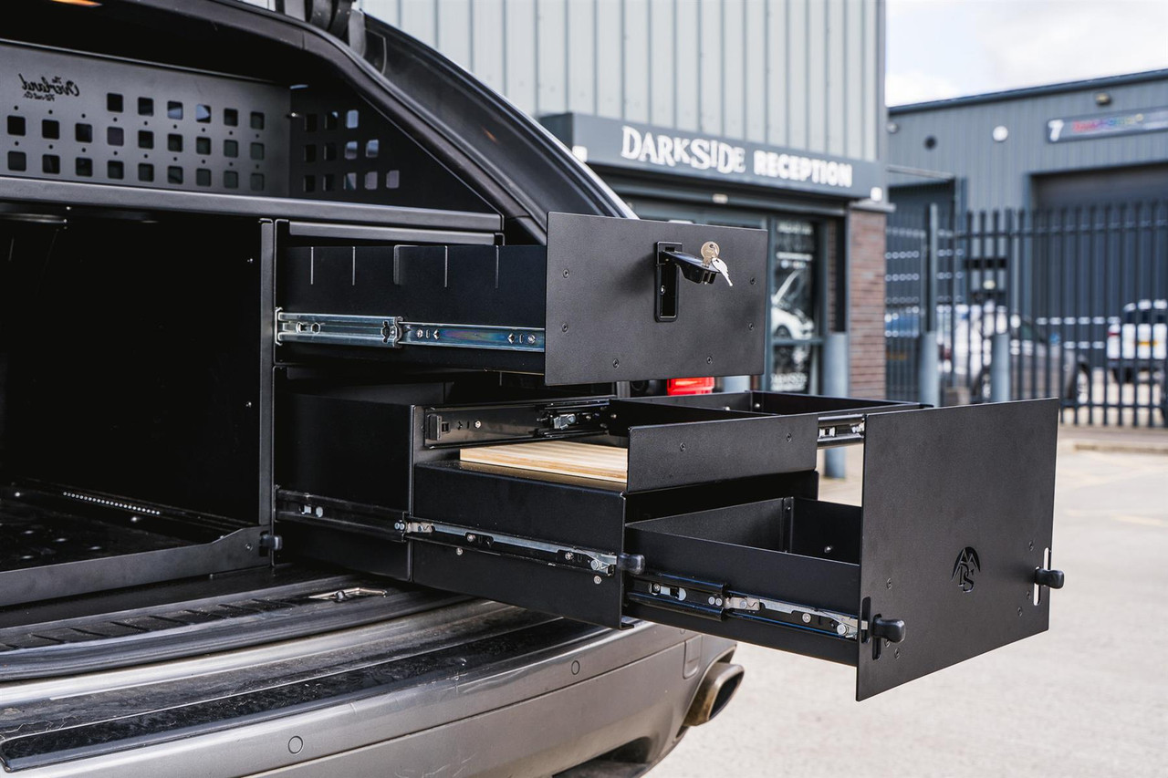 Darkside Overland Porsche Cayenne 955 / 957 Boot Drawer System