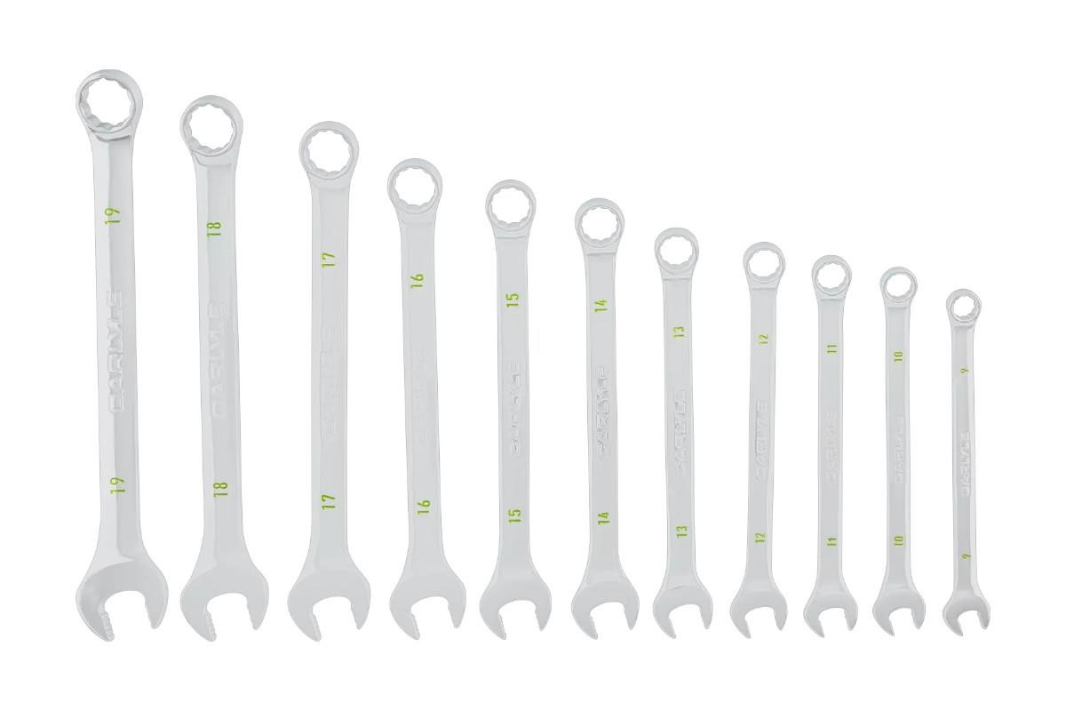 Carlyle 11pc 12 point Combination End Wrench / Spanner Set (9mm-19mm)