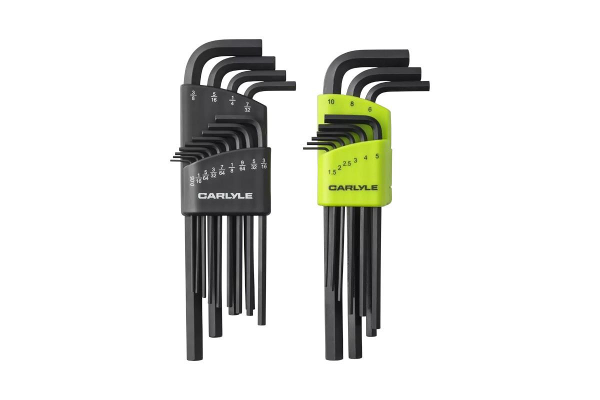 Carlyle 22pc Long Hex Allen Key Set