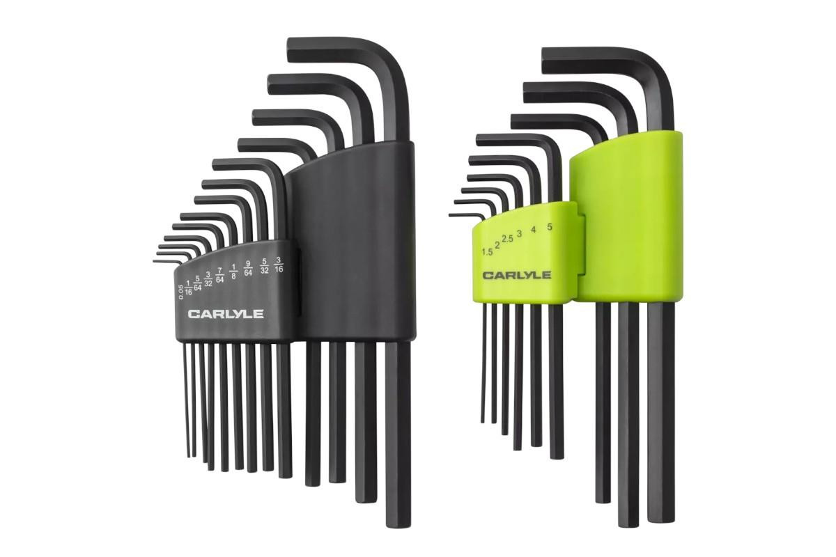 Carlyle 22pc Long Hex Allen Key Set