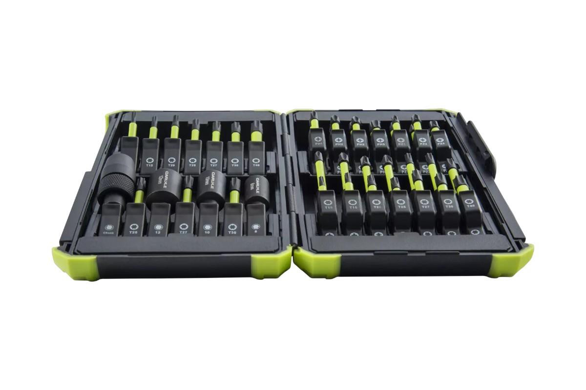 Carlyle 42pc 1/4" Hex Drive Impact Insert Bit Set