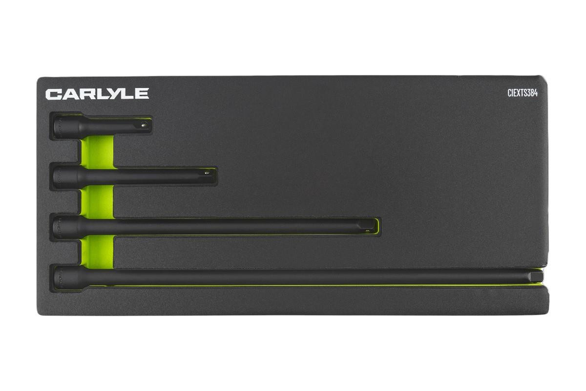 Carlyle 4pc 3/8" Drive Socket Extension Set