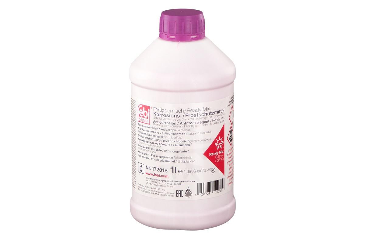 Febi Purple AntiFreeze / Coolant G12++ Ready to Mix - 1L Bottle - 172018