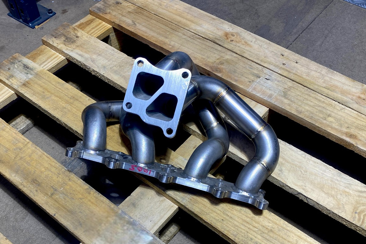EVO X Stock Tubular Manifold EVO X Stock Tubular Manifold