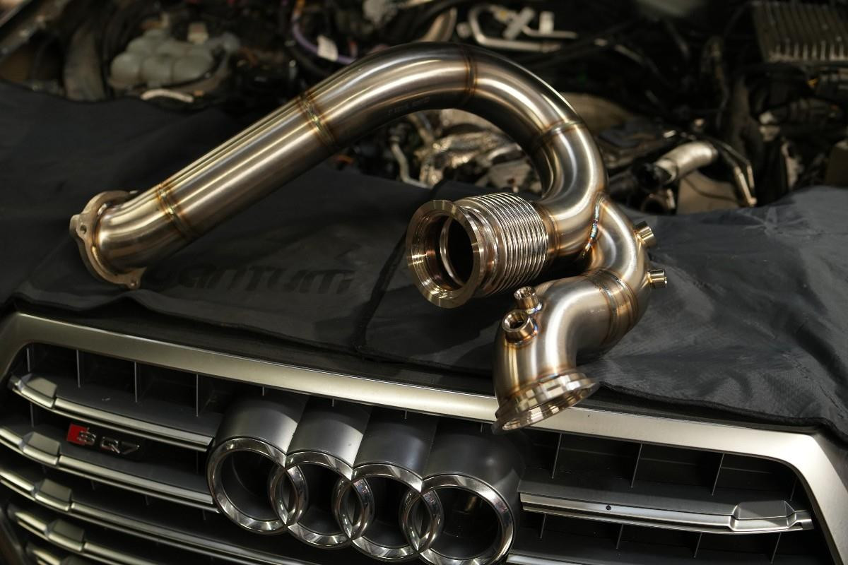 VW Touareg (CR7) / Audi SQ7 & SQ8 (4M) 4.0 TDI V8 DPF Delete Downpipe VW Touareg (CR7) / Audi SQ7 & SQ8 (4M) 4.0 TDI V8 DPF Delete Downpipe