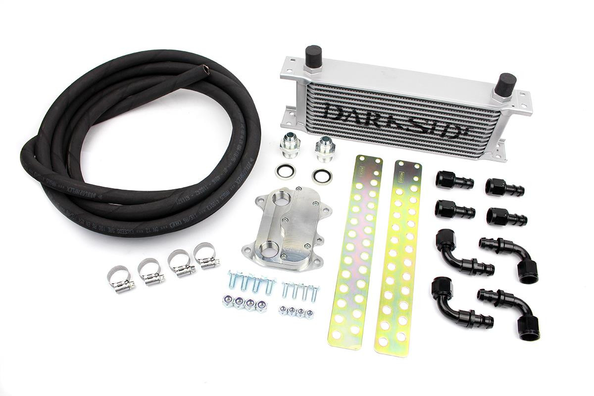 Darkside Oil Cooler Kit for 1.6 / 2.0 TDI Oval Port Common Rail