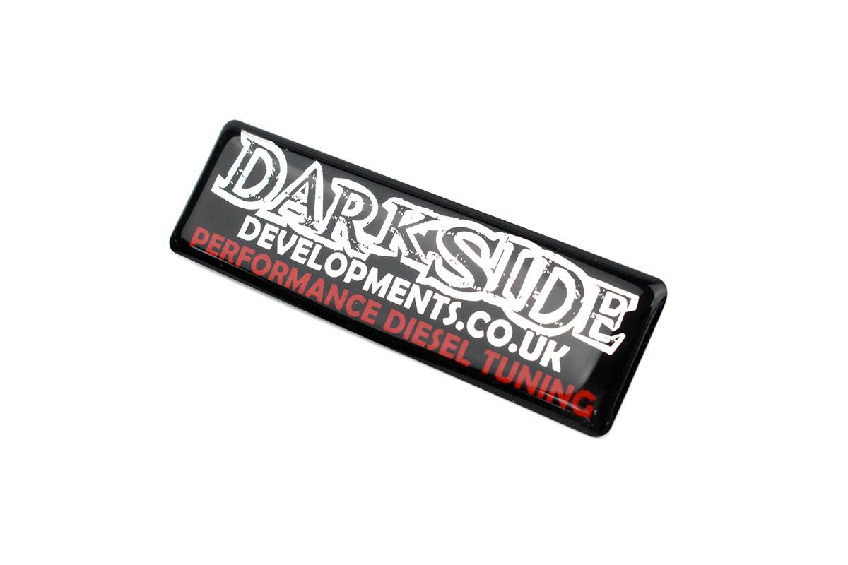 Darkside Developments Domed Resin Stickers / Badge