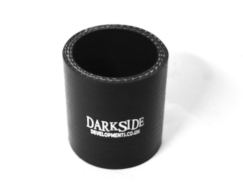Darkside 3.5" / 89mm x 100mm Straight Silicone Coupler Hose