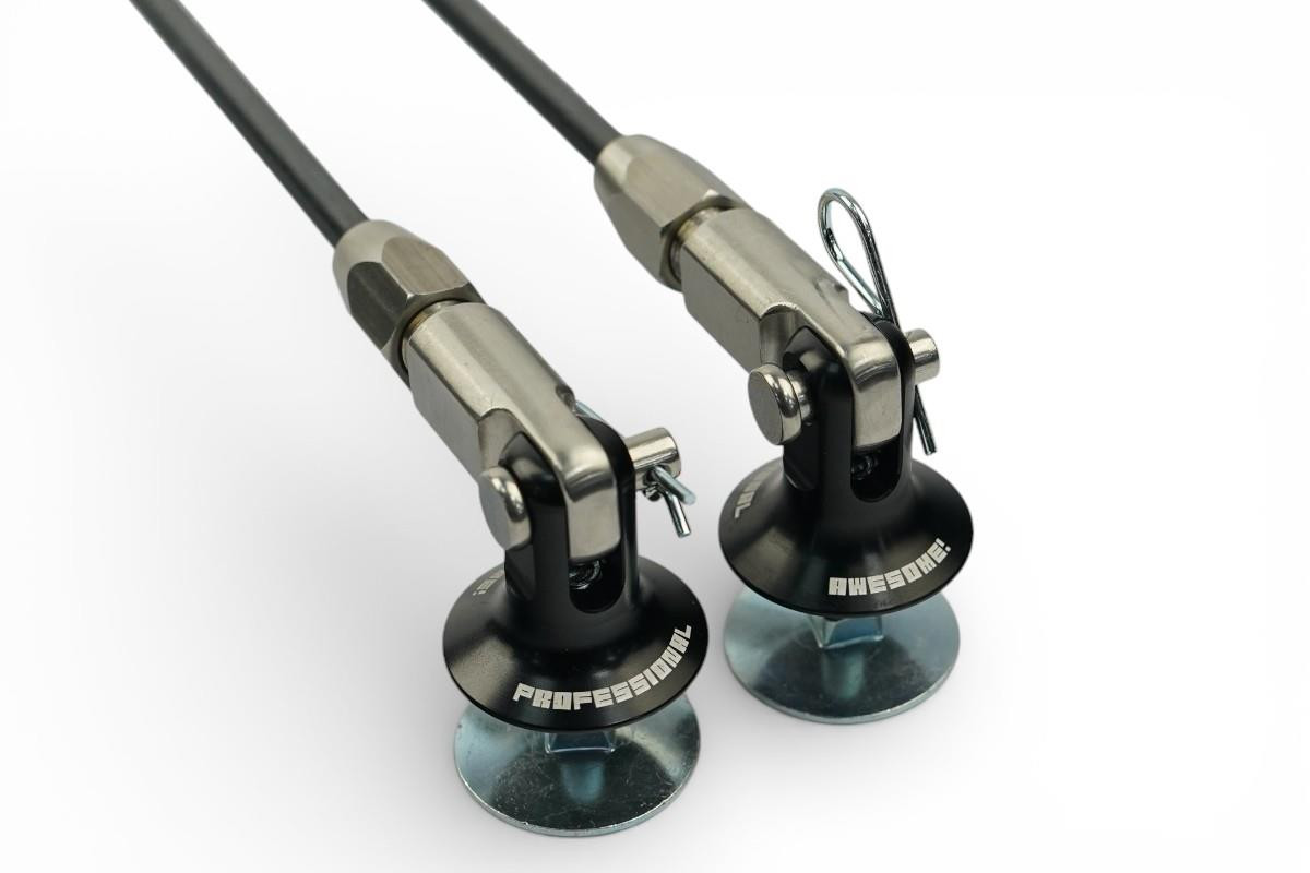 Professional Awesome Racing 18" Splitter Support Rods