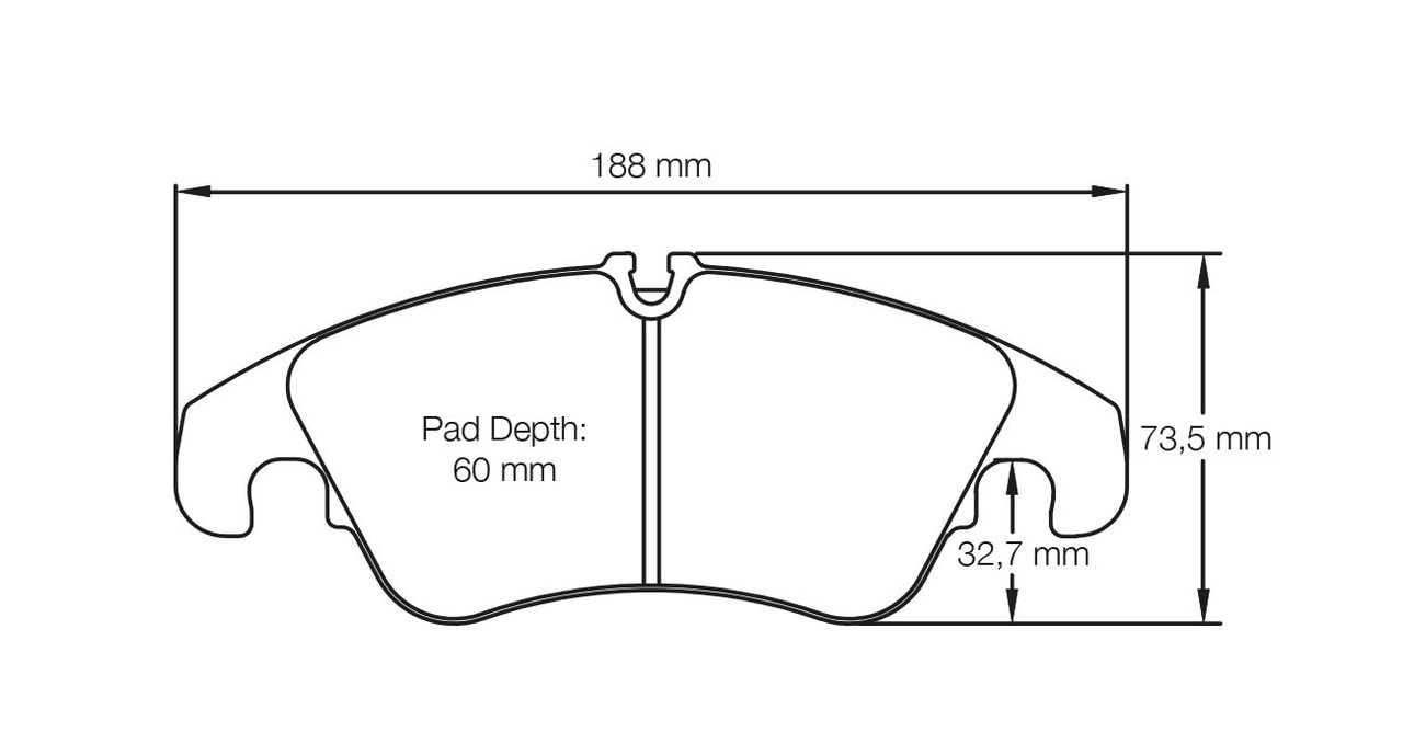 Pagid E8096 RS19 Front Pads - Audi S4 / S5 B8 345mm Pagid E8096 RS19 Front Pads - Audi S4 / S5 B8 345mm