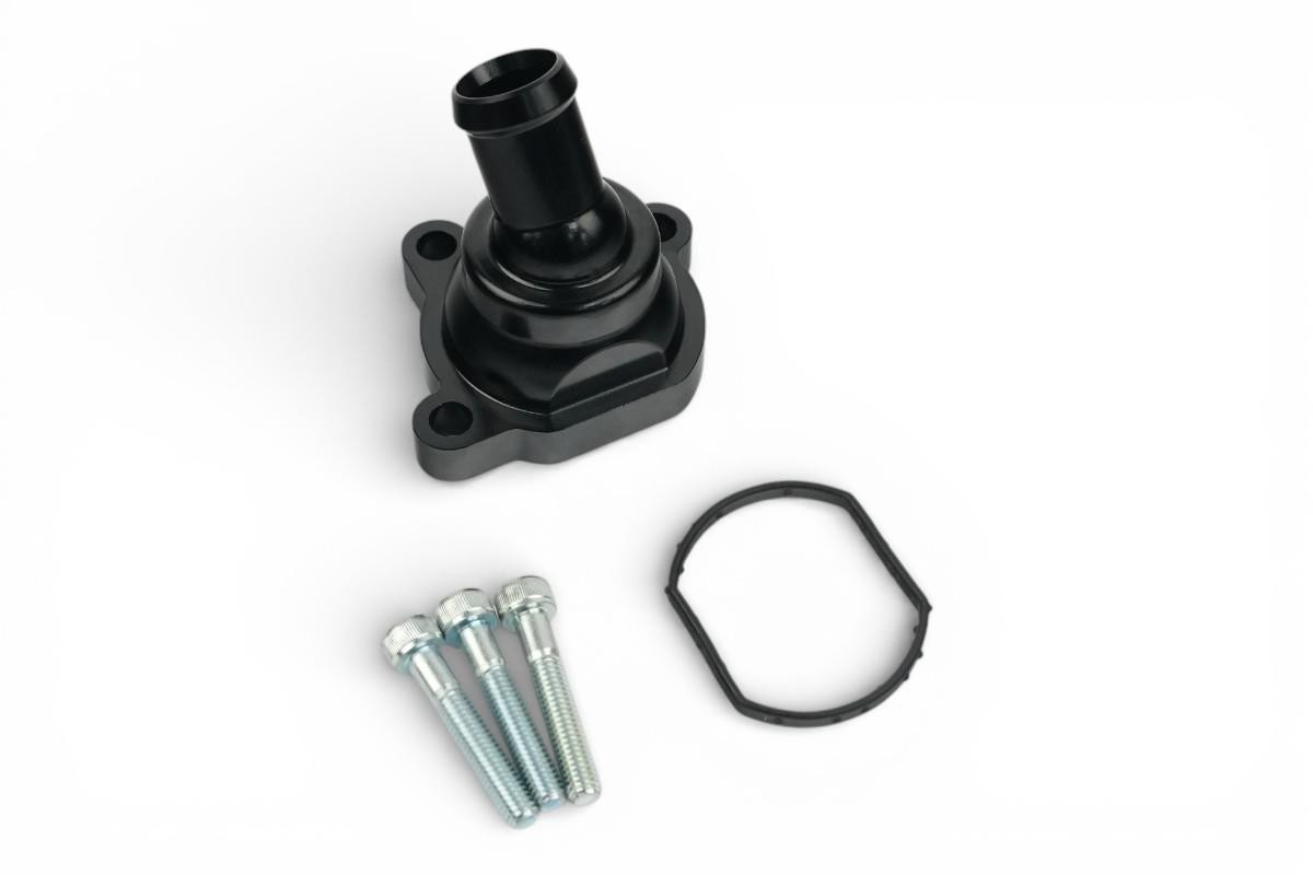 VAG 3.0 TDI V6 Billet Coolant Thermostat Bypass Valve VAG 3.0 TDI V6 Billet Coolant Thermostat Bypass Valve