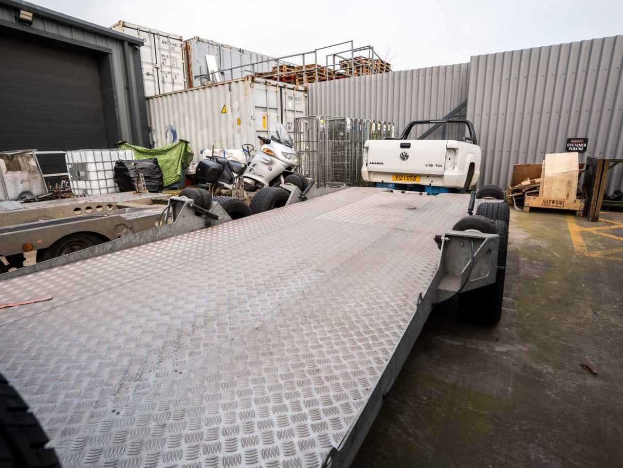 Custom Built Air Suspension Car Transporter Stance Trailer Custom Built Air Suspension Car Transporter Stance Trailer
